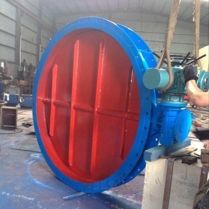 電動煙氣蝶閥實(shí)物圖